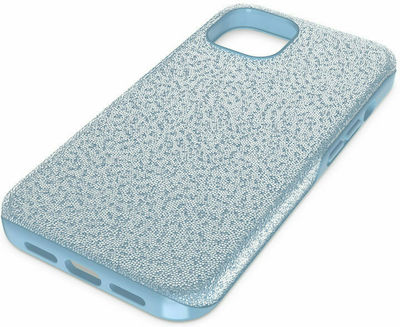 Swarovski High Plastic Back Cover Light Blue (iPhone 13)