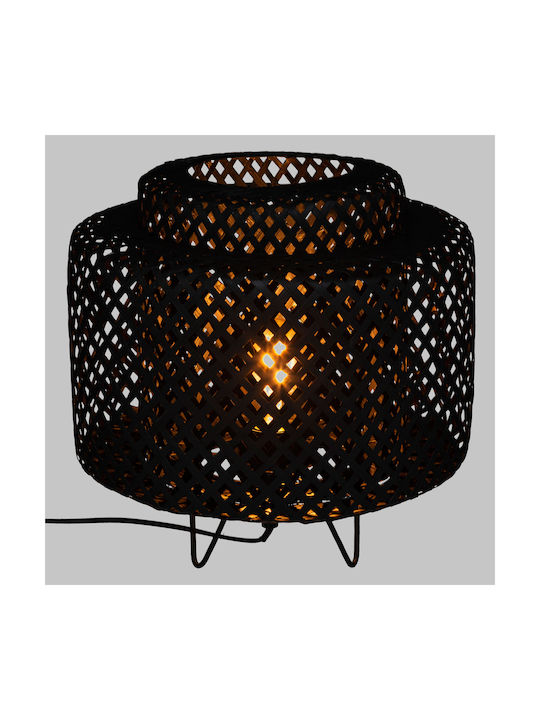 A-S Liby Decorative Lamp with Socket for Bulb E27 Black