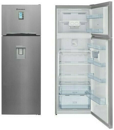 Morris Ψυγείο Δίπορτο 451lt Total NoFrost Υ187xΠ70xΒ72εκ. Inox R71452NFDD