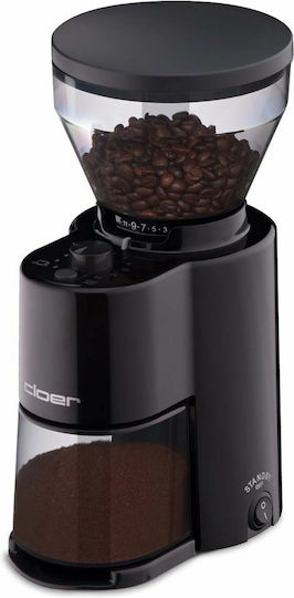 Cloer Molin de cafea comercial La cerere 150W cu capacitate de retinere a cafelei 300gr