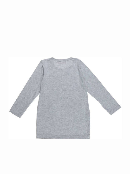 Seagull Kids Dress Long Sleeve Gray