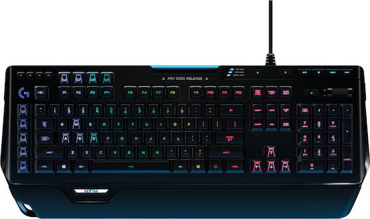 Logitech G910 Orion Spectrum Gaming Mechanical Keyboard with Romer-G Tactile switches and RGB lighting (English US)