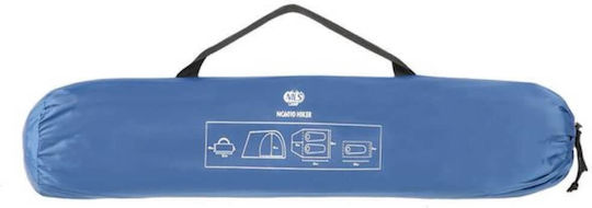 Camp NC6010 Hiker Camping Tent Tunnel Mountaineering Blue 4 Seasons For 2 People Waterproof 3000mm 315x150x105cm