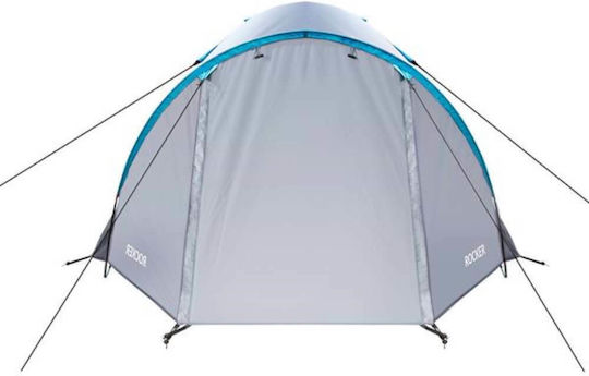 Camp NC6013 Σκηνή Camping Igloo Ορειβασίας Λευκή με Διπλό Πανί 4 Εποχών για 3 Άτομα Αδιάβροχη 3000mm 345x210x130εκ.