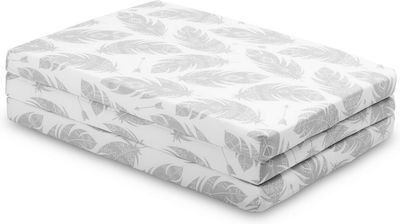 Sensillo Playpen Mattress Feathers 60x120x5cm