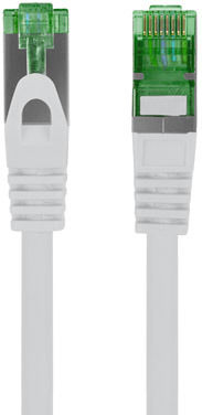 Lanberg S/FTP Кат.7 (10Gbps) Мрежов Кабел Ethernet 0.25м Сив