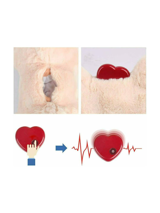 All For Paws Little Buddy Heart Beat Pillow Λούτρινο Παιχνίδι για Κουτάβι 27εκ. Ροζ 1τμχ