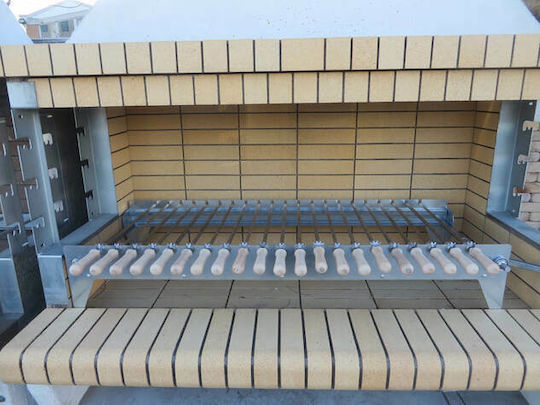 Rotisserie Accessories for Kontosouvli and Kokoretsi 80x45x20cm