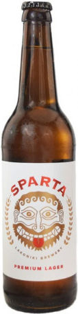 Sparta Beer Lager Φιάλη 330ml