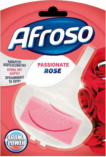 Afroso Block Λεκάνης με Άρωμα Τριαντάφυλλο 40gr