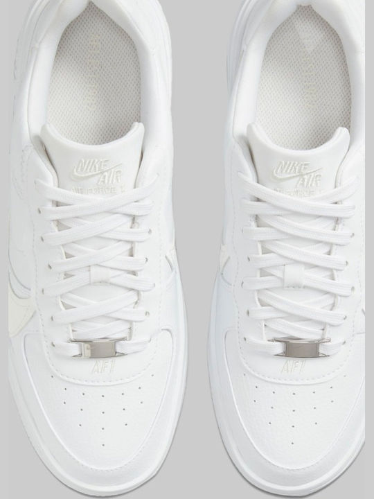 Air Force 1 Plt.af.orm Γυναικεία Flatforms Sneakers White / Summit White