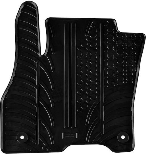 Gledring Set of Front and Rear Mats 4pcs for Nissan Leaf 2018 Black