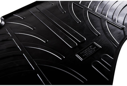 Gledring Set of Front and Rear Mats 4pcs for Renault Talisman 2016 Black