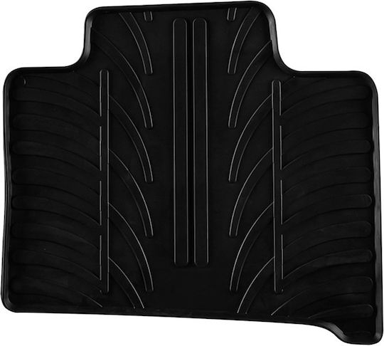 Gledring Set of Front and Rear Mats 4pcs for Renault Zoe 2012+ Black