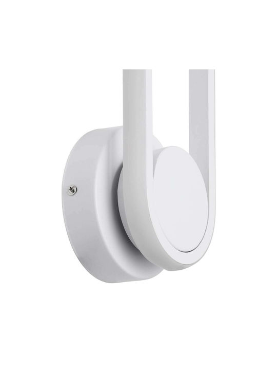 GloboStar Dallas Modern Lamp Wall with Integrated LED and Adjustable White Light 32x32cm