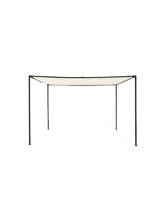 Pergolă De Grădină Din Metal 300x300x220cm Albă 40031287 Pergolă De Grădină Din Metal 300x300x220cm Albă 40031287
