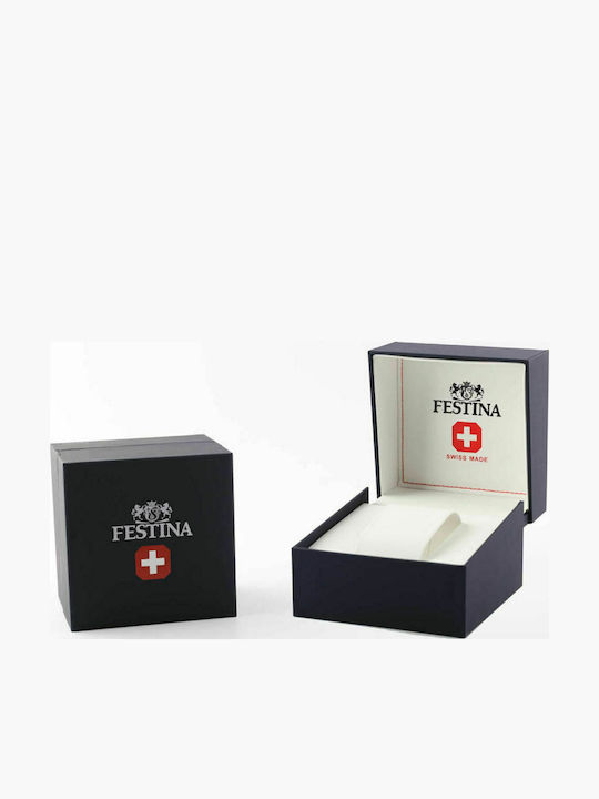 Festina Men's Watch 40mm Battery with Silver Metal Bracelet