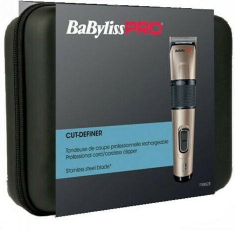 Babyliss Pro Επαγγελματική Επαναφορτιζόμενη Κουρευτική Μηχανή Χρυσή FX862E