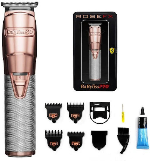 Babyliss Pro Professionelle Wiederaufladbare Haarschneidemaschine Rose Gold FX7880RGE