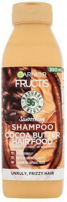 Garnier Fructis Food Cocoa Butter Shampoos Feuchtigkeit für Alle Haartypen 1x350ml