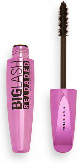 Revolution Beauty Big Lash Reloaded Маскара за Обем & Къдрене Черно 8мл