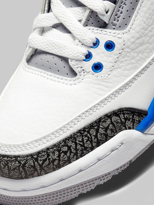 Air 3 Retro Мъжки Сникърси Бели