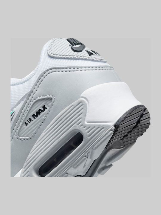Air Max 90 Air Max 90 Детски маратонки Low Бяло / Малахит / Университетско Червено