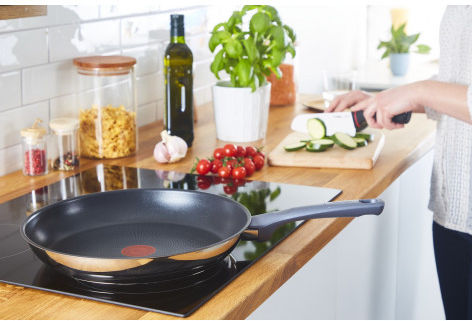 Tefal Daily Cook Τηγάνι από Ανοξείδωτο Ατσάλι με Αντικολλητική Επίστρωση 24cm