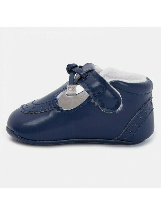 Mayoral Baby Booties Navy Blue