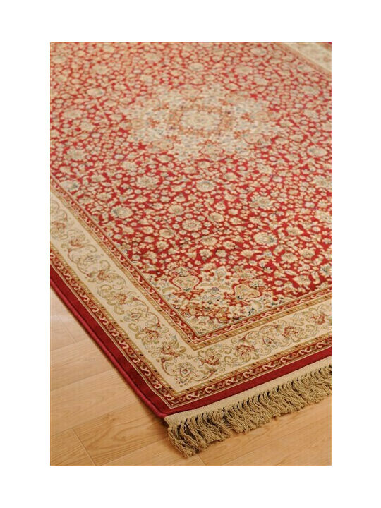 Klonaras 2332 Rug Rectangular with Fringes Orian Red