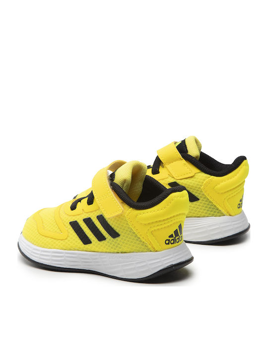 Duramo 10 Kids Sneakers with Scratch Cloud White / Beam Yellow / Core Black