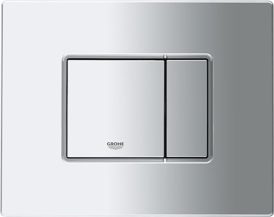 Grohe Placă de scurgere pentru toalete Dual Flush Chrome