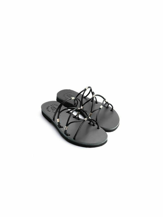 KOUROS LEDERSANDALEN-55-22-SCHWARZ