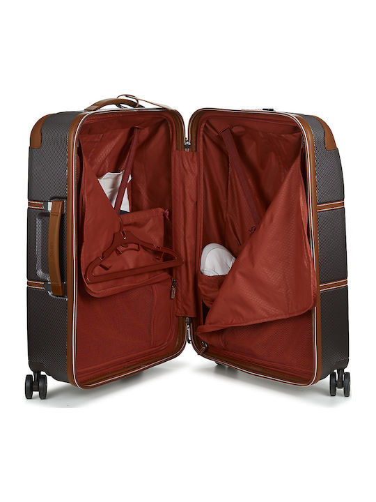 Delsey Chatelet Air 2.0 Medium Hard Brown Suitcase With 4 Wheels Height 66.5cm