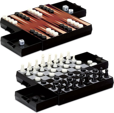 Cayro Magnetic Backgammon/Chess /Draughts with Pawns