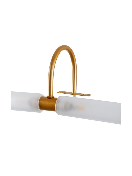 GloboStar Flora Modern Lumină de Baie cu Soclu G9 Cupru 31x12cm