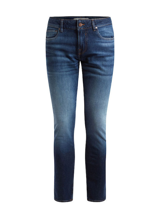 Miami Men's Jeans Pants with Skinny Fit Navy Blue