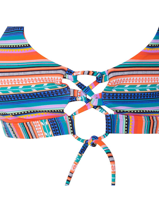 Melite Bikini Μπουστάκι Blue/Orange