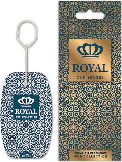 Feral Car Air Freshener Tab Pendand Royal Collection 6pcs