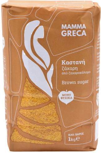 Mama Greca Natura Brauner Zucker Pulver 1000gr
