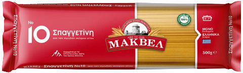 Μακβελ Spaghetti No 10 Νο10 500gr