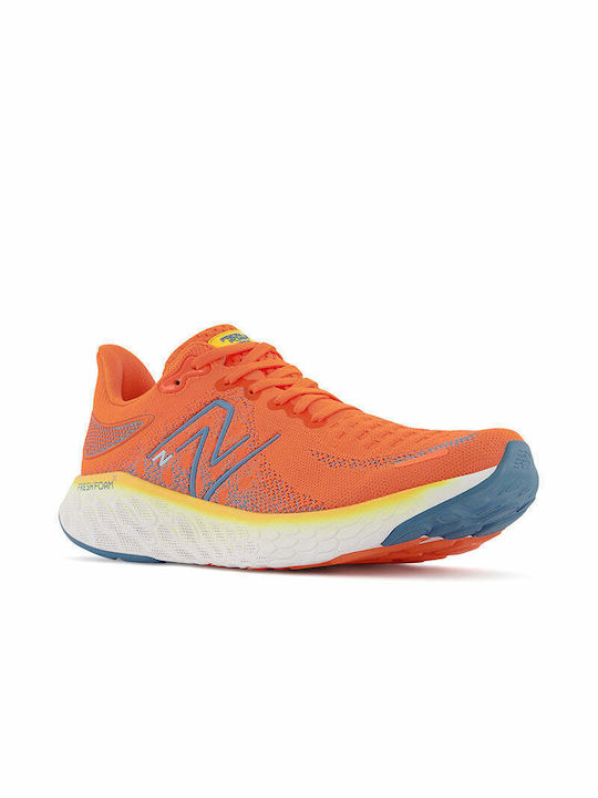 New Balance Fresh Foam X 1080v12 Ανδρικά Αθλητικά Παπούτσια Running Πορτοκαλί