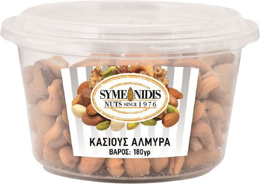 Symeonidis Cashews Geschält Gesalzen 180gr