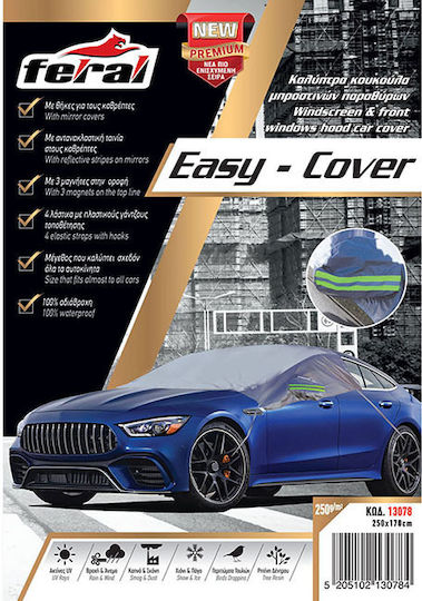 Feral External Car Windshield Sunshade Tinted SIlver 250x170cm