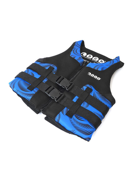 SCK Waves Adults Life Jacket for Water Sports Blue