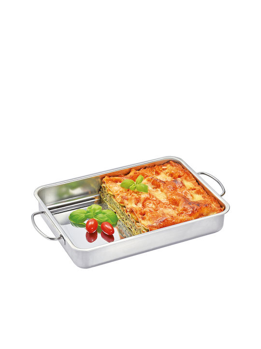 Kuchenprofi Baking Pan Rectangular of Stainless Steel 40x32cm