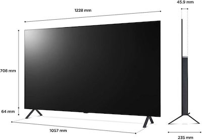 LG Smart Τηλεόραση 55" 4K UHD OLED 55A26LA HDR (2022) OLED55A26LA