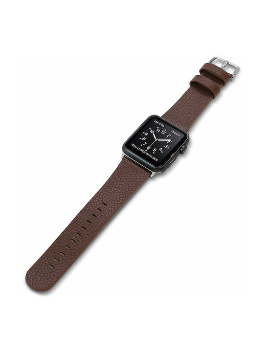 X-Doria Lux Armband Braun (Apple Watch 38/40/41/42mm)