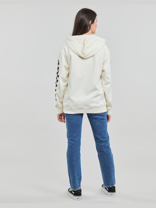 Vans Women's Hooded Sweatshirt White