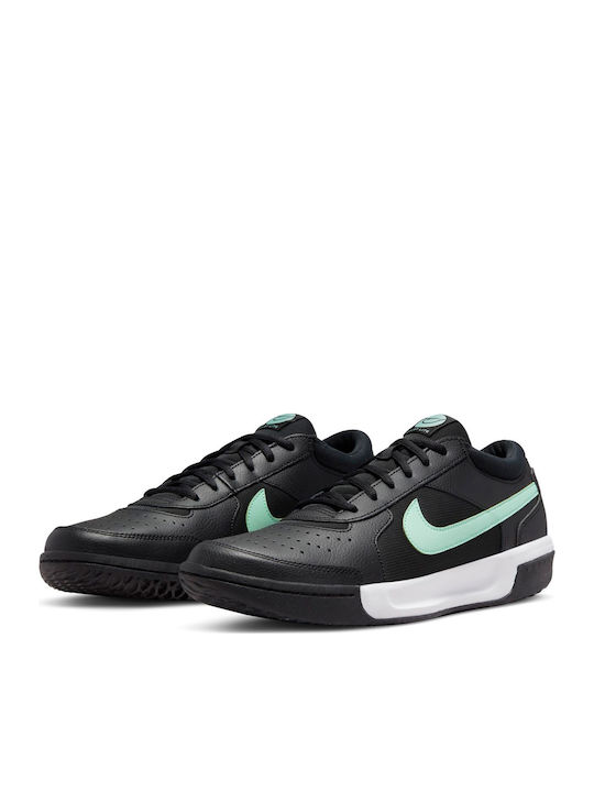 Nike Zoom Lite 3 Men's Tennis Shoes for Hard Courts Black / Mint Foam / White